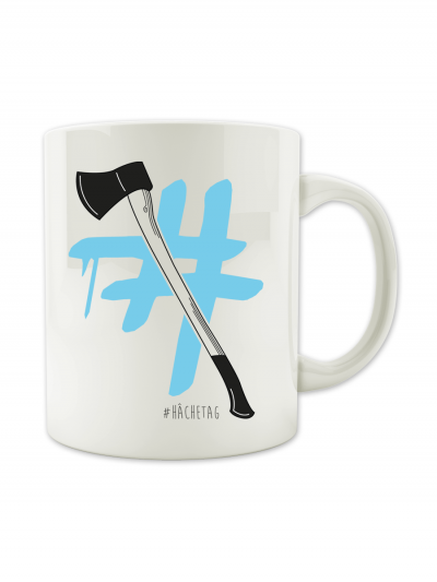 MUG "HACHETAG"