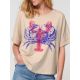 T-shirt femme loose "Homard/Crabe" par Ruliano des Bois