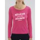 T-shirt manches longues femme "Reflechir"