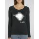 T-shirt manches longues femme "Et merde"