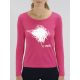 T-shirt manches longues femme "Et merde"