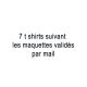 7 t shirts spéciaux  Mr QUINTYN